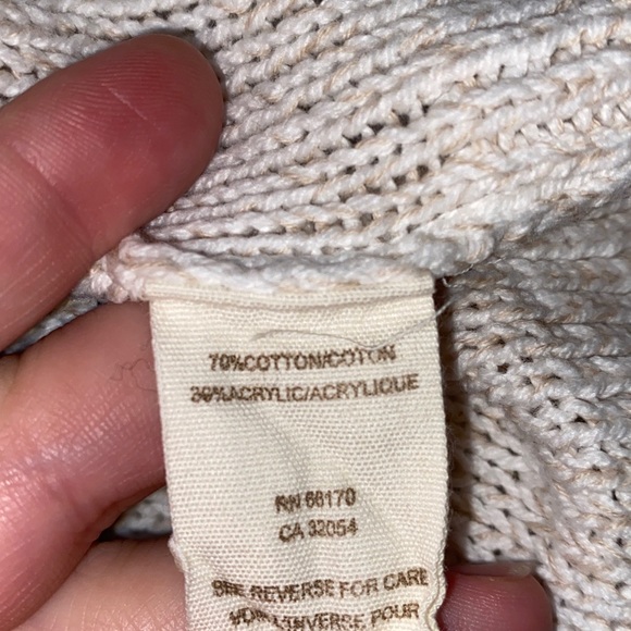 Free People Boho Hooded Sleeveless Knit Vest Size Small - Picture 6 of 8